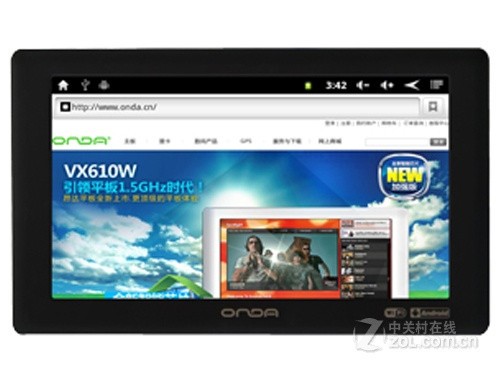 A10新品到货 昂达VX610W豪华版售575元